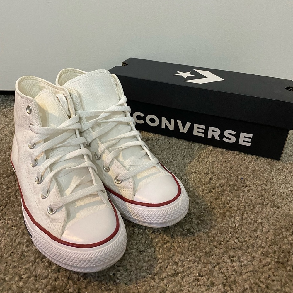 Converse All Star Hi Optical White 👟